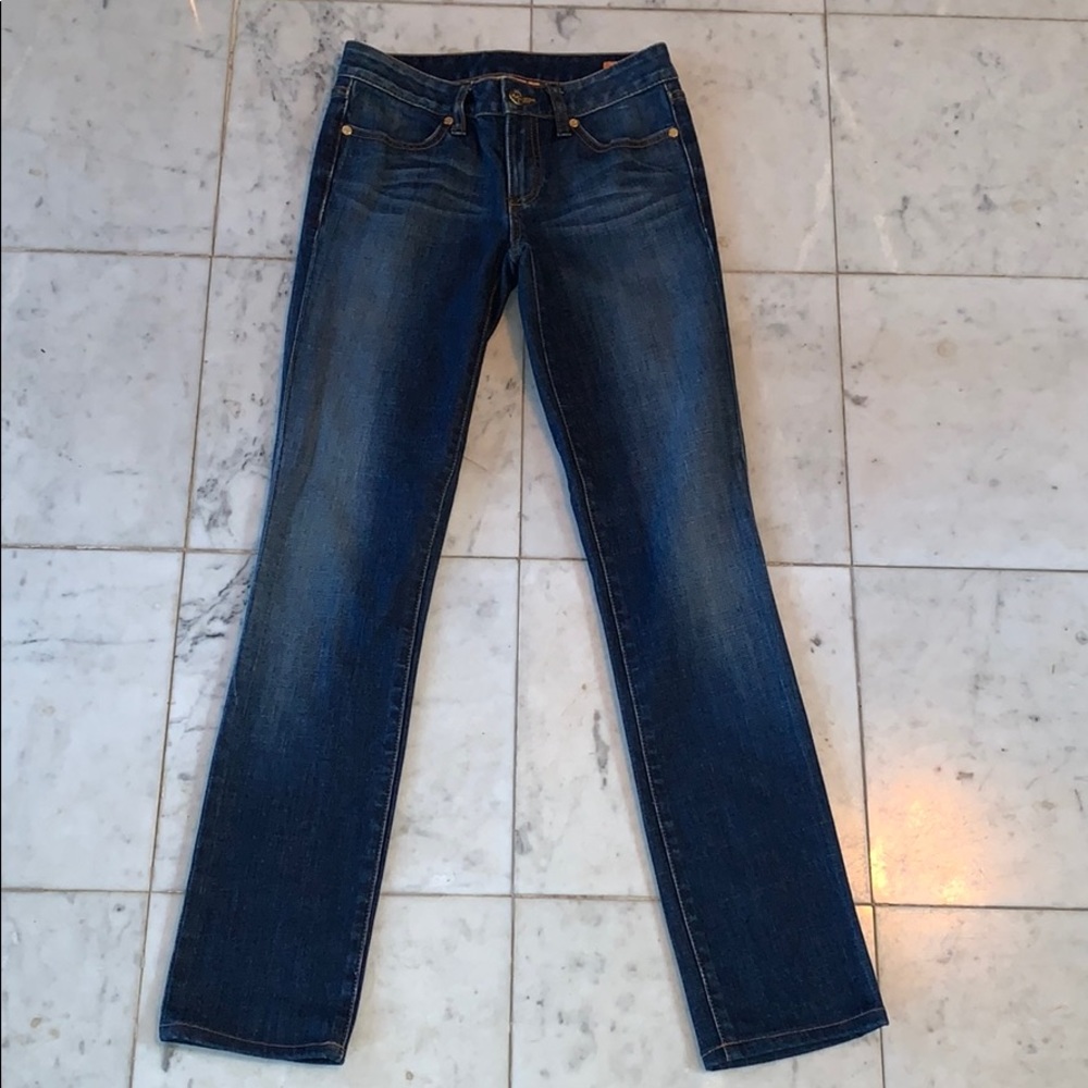 Tory Burch blue skinny jean size 25